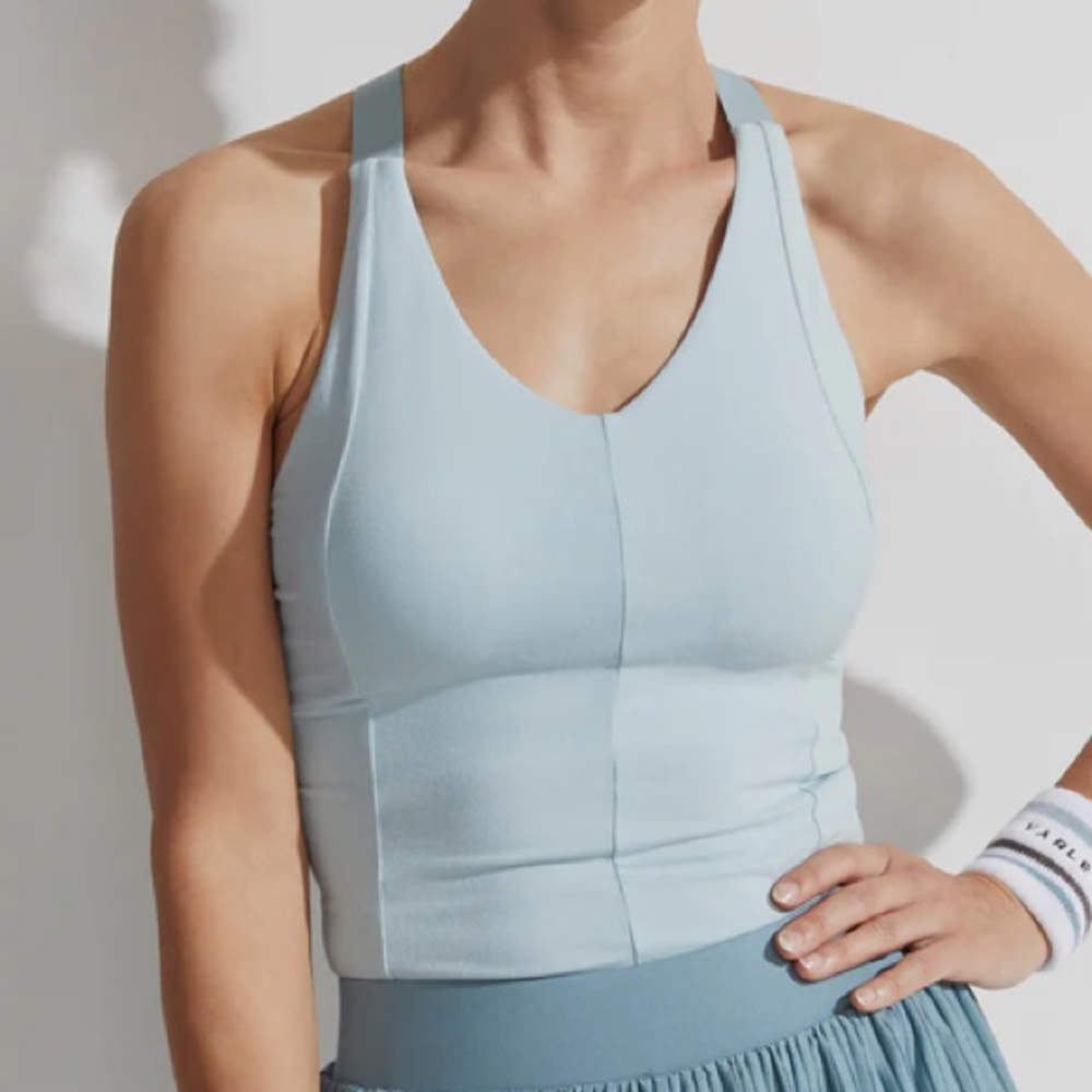 NWT Varley Chapman Tank in Sterling Blue sz XS